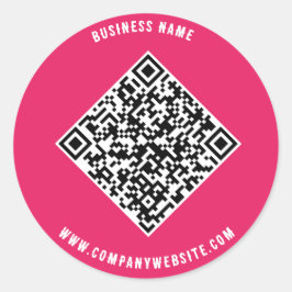 QuickConnect: Zakelijke QR Code Sticker