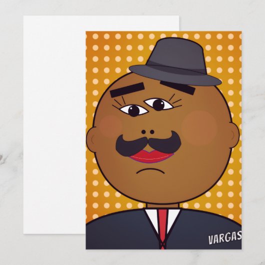 QUICKDRAW Kerstkaart (Voorkant / Achterkant)