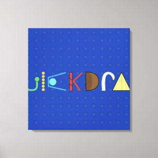 Quickdraw Kunst Canvas Afdruk