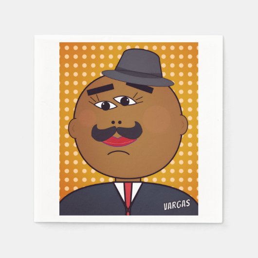 QUICKDRAW Papieren Servet (Voorkant)