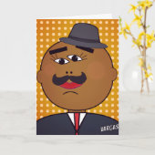 QUICKDRAW Wenskaart Verticaal Kaart (Gele Bloem)