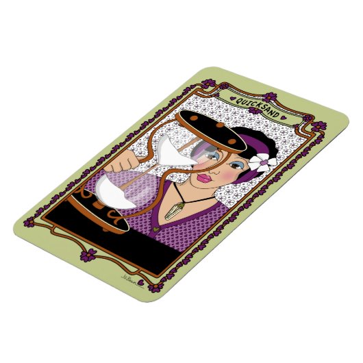 Quicksand_A_4x6 koelkast Magneet (Linkerzijde)