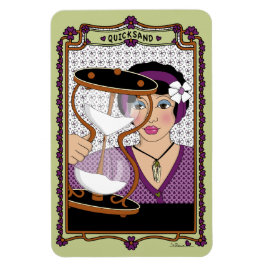 Quicksand_A_4x6 koelkast Magneet