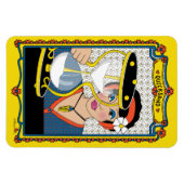 Quicksand_B_4x6 koelkast Magneet (Horizontaal)