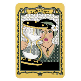 Quicksand_C_4x6 koelkast Magneet