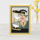 Quicksand_C_Greeting Kaart (Gele Bloem)