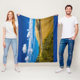 Quicksand stream vlakbij 90-Mile Beach, Nieuw-Zeel Fleece Deken