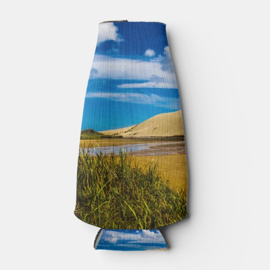 Quicksand stream vlakbij 90-Mile Beach, Nieuw-Zeel Flesjeskoeler (Voorkant)