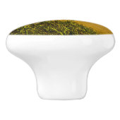 Quicksand stream vlakbij 90-Mile Beach, Nieuw-Zeel Keramische Knop (Zijkant)