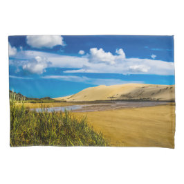 Quicksand stream vlakbij 90-Mile Beach, Nieuw-Zeel Kussensloop