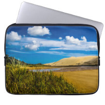 Quicksand stream vlakbij 90-Mile Beach, Nieuw-Zeel