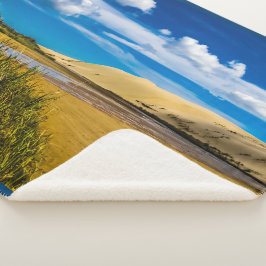 Quicksand stream vlakbij 90-Mile Beach, Nieuw-Zeel Sherpa Deken