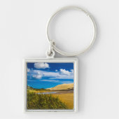 Quicksand stream vlakbij 90-Mile Beach, Nieuw-Zeel Sleutelhanger (Voorkant)