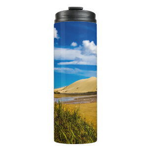 Quicksand stream vlakbij 90-Mile Beach, Nieuw-Zeel Thermosbeker