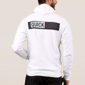 "Quicksens Surf Hoodie – Ocean Freedom Sweatshirt (Achterkant)