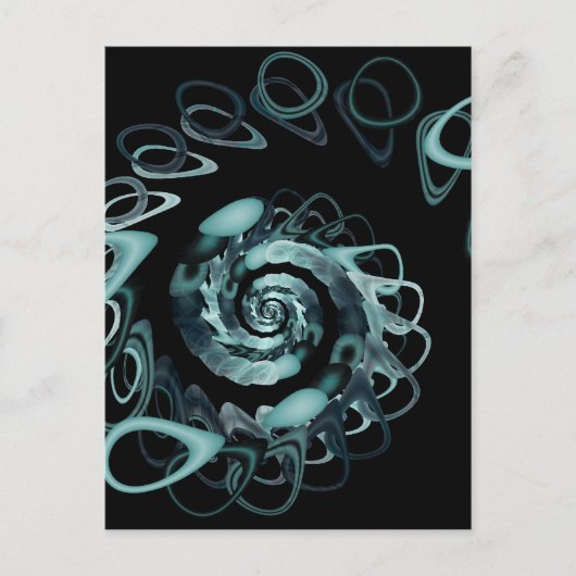 QuickSilver Helix Briefkaart (Voorkant)