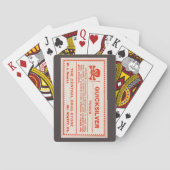 Quicksilver Label Pokerkaarten (Achterkant)