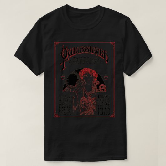 QuickSilver Messenger Service Live Classic T-Shirt (Design voorkant)