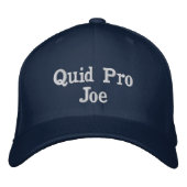 Quid Pro Joe Pet (Voorkant)