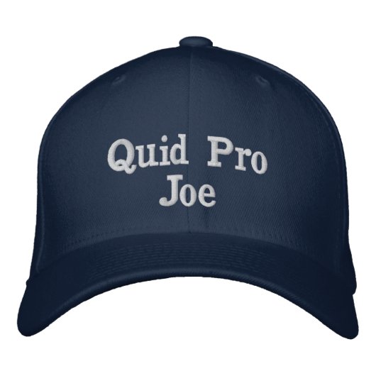 Quid Pro Joe Pet (Voorkant)