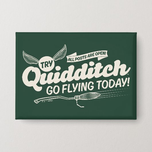 QUIDDITCH™ Recruitment Poster Button (Voorkant)