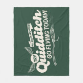 QUIDDITCH™ Recruitment Poster Fleece Deken (Voorkant)