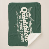 QUIDDITCH™ Recruitment Poster Sherpa Deken (Voorkant)