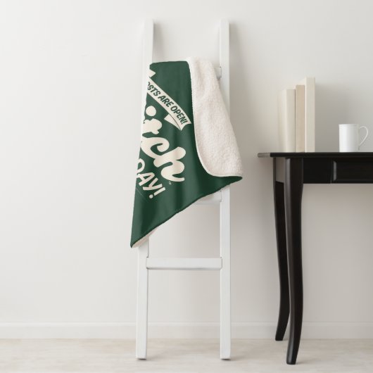 QUIDDITCH™ Recruitment Poster Sherpa Deken (In situ)