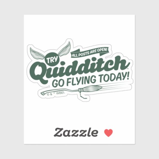 QUIDDITCH™ Recruitment Poster Sticker (Vel)