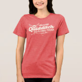 QUIDDITCH™ Recruitment Poster Tri-Blend Shirt (Voorkant)