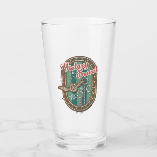 QUIDDITCH™ Victory is Sweet Holiday Cookie Graphic Glas (Voorkant)