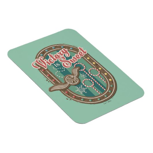 QUIDDITCH™ Victory is Sweet Holiday Cookie Graphic Magneet (Rechterzijde)