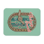 QUIDDITCH™ Victory is Sweet Holiday Cookie Graphic Magneet (Horizontaal)