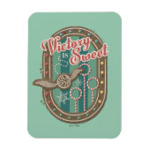 QUIDDITCH™ Victory is Sweet Holiday Cookie Graphic Magneet (Verticaal)