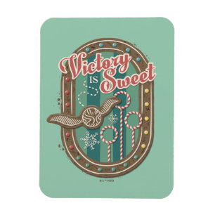 QUIDDITCH™ Victory is Sweet Holiday Cookie Graphic Magneet