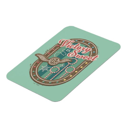 QUIDDITCH™ Victory is Sweet Holiday Cookie Graphic Magneet (Linkerzijde)