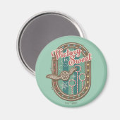 QUIDDITCH™ Victory is Sweet Holiday Cookie Graphic Magneet (Voorkant / Achterkant)