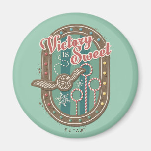 QUIDDITCH™ Victory is Sweet Holiday Cookie Graphic Magneet