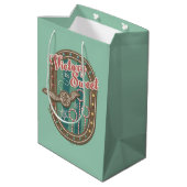 QUIDDITCH™ Victory is Sweet Holiday Cookie Graphic Medium Cadeauzakje (Achterkant Gekanteld)