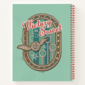 QUIDDITCH™ Victory is Sweet Holiday Cookie Graphic Notitieboek (Achterkant)