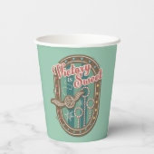 QUIDDITCH™ Victory is Sweet Holiday Cookie Graphic Papieren Bekers (Achterkant)