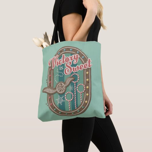 QUIDDITCH™ Victory is Sweet Holiday Cookie Graphic Tote Bag (Dichtbij)
