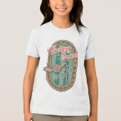 QUIDDITCH™ Victory is Sweet Holiday Cookie Graphic Tri-Blend Shirt (Voorkant)