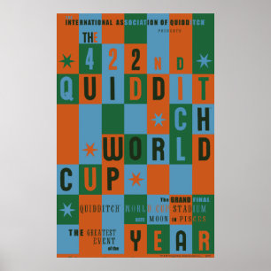QUIDDITCH™ Wereldkampioenschap Schaakbord Poster