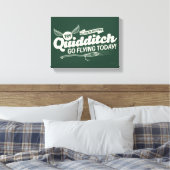 QUIDDITCH™ WervingsPoster Canvas Afdruk (Insitu (Slaapkamer))