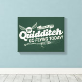 QUIDDITCH™ WervingsPoster Canvas Afdruk (Insitu (Houten vloer))