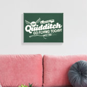 QUIDDITCH™ WervingsPoster Canvas Afdruk (Insitu (Woonkamer))