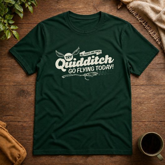 QUIDDITCH™ WervingsPoster T-shirt