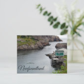 Quidi Vidi Newfoundland Canada Briefkaart (Staand voorkant)
