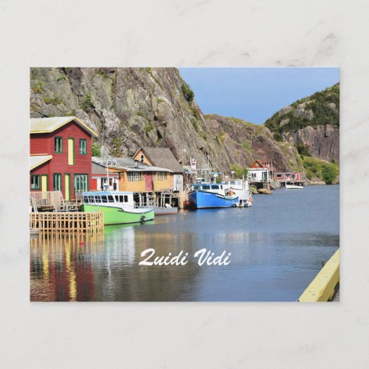 Quidi Vidi, Newfoundland en Labrador Briefkaart (Voorkant)